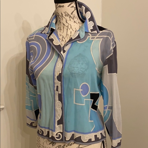 COPY - Emilio Pucci top 🤩 - Picture 1 of 8